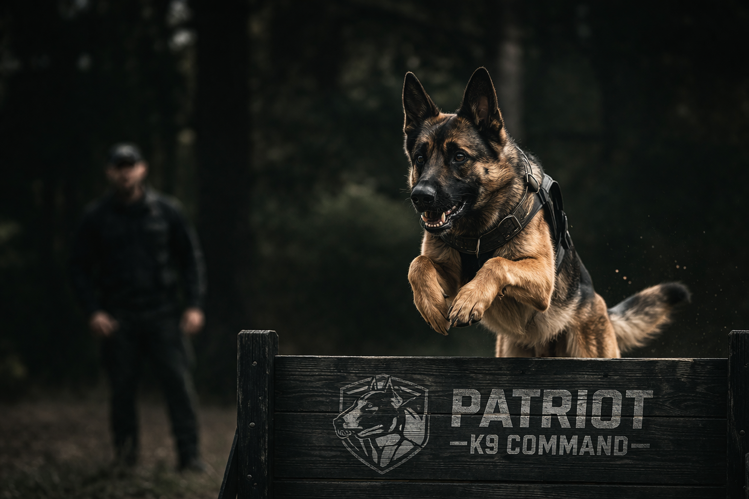 Dog training action